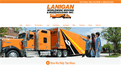 Desktop Screenshot of laniganalliedvanlines.com
